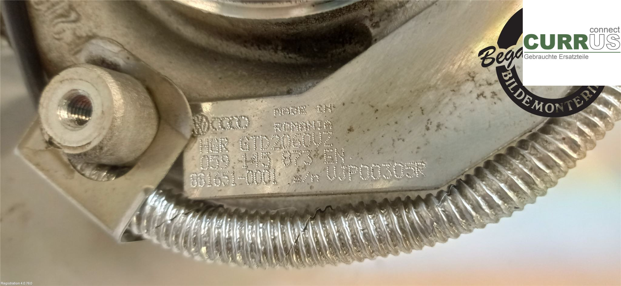 VW AMAROK  10-22 Turbo charger 059145873FA DDXE