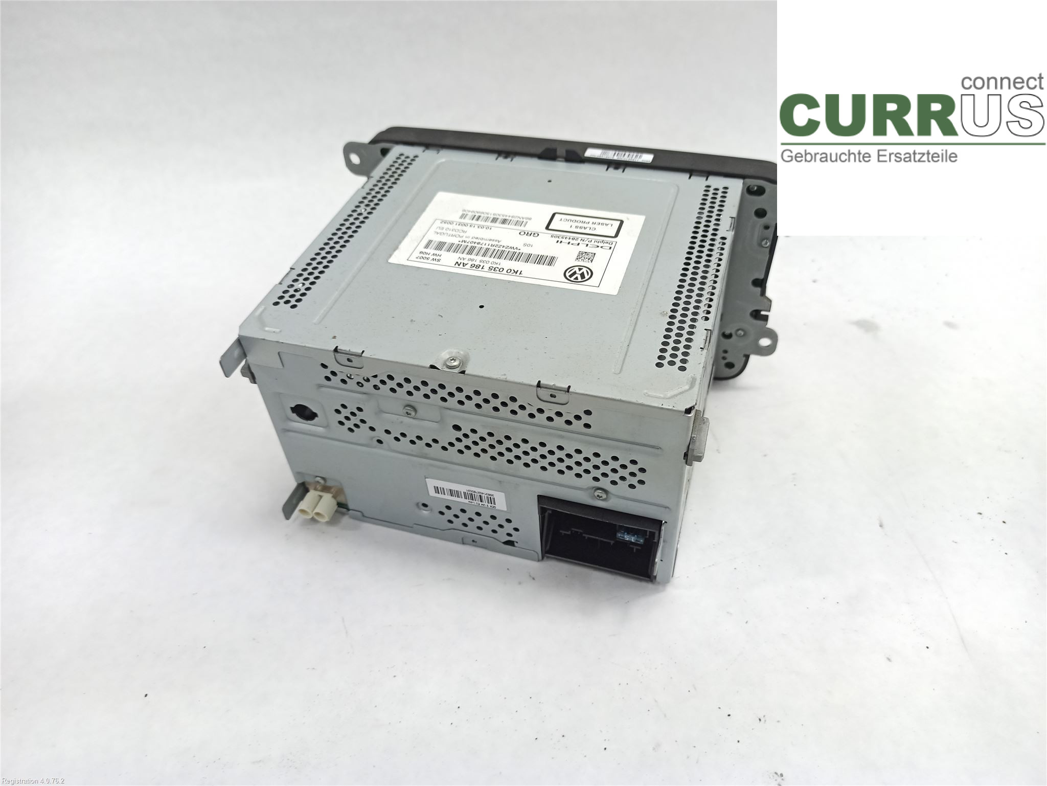 VW CADDY  11-15 Radio CD / multimediepanel 1K0035186AN CAYD