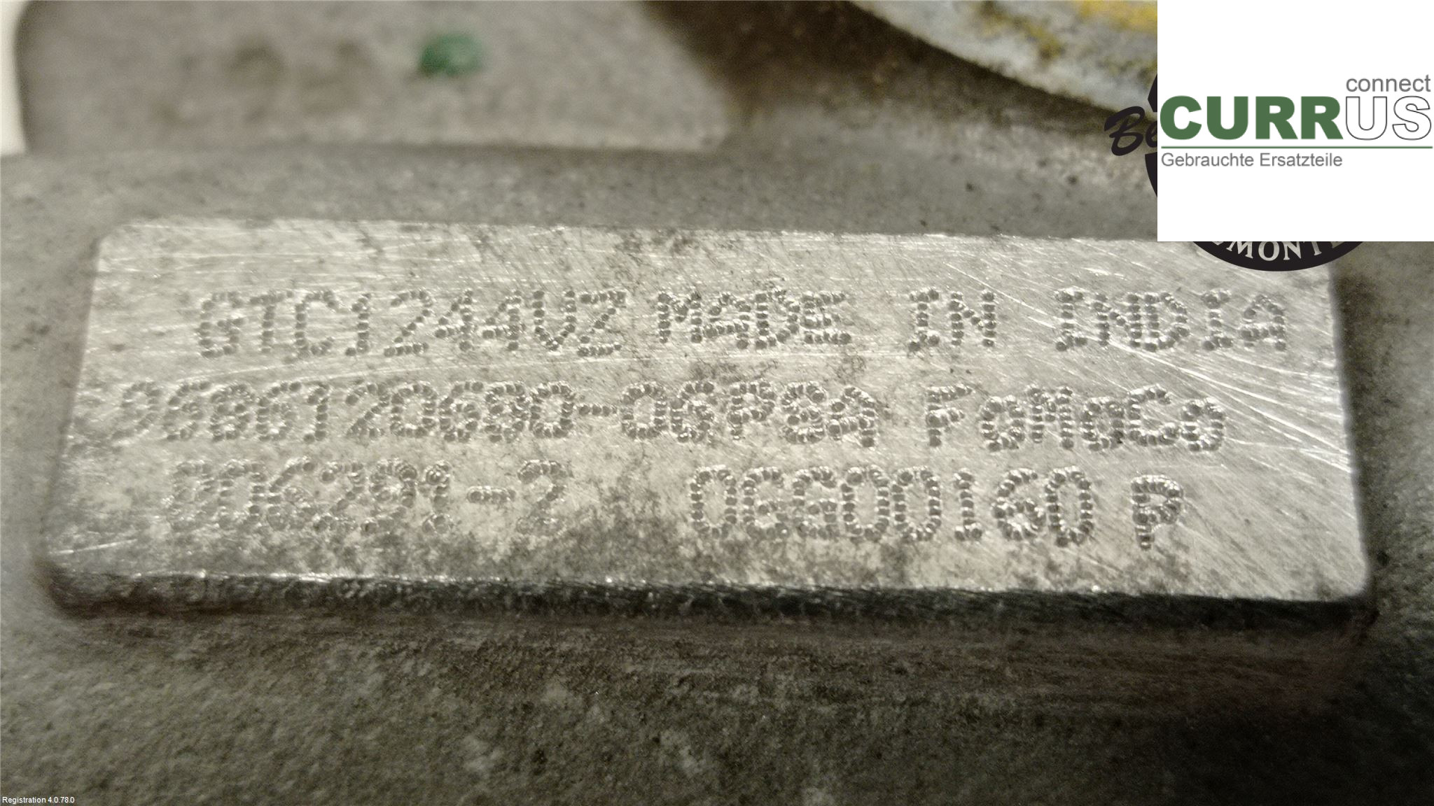 VOLVO V60  11-13 Turbolader 36010147 D4162T