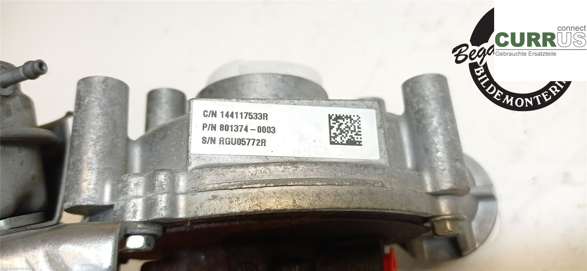 RENAULT KANGOO II  15-21 Turbo charger 144116137R K9K-608