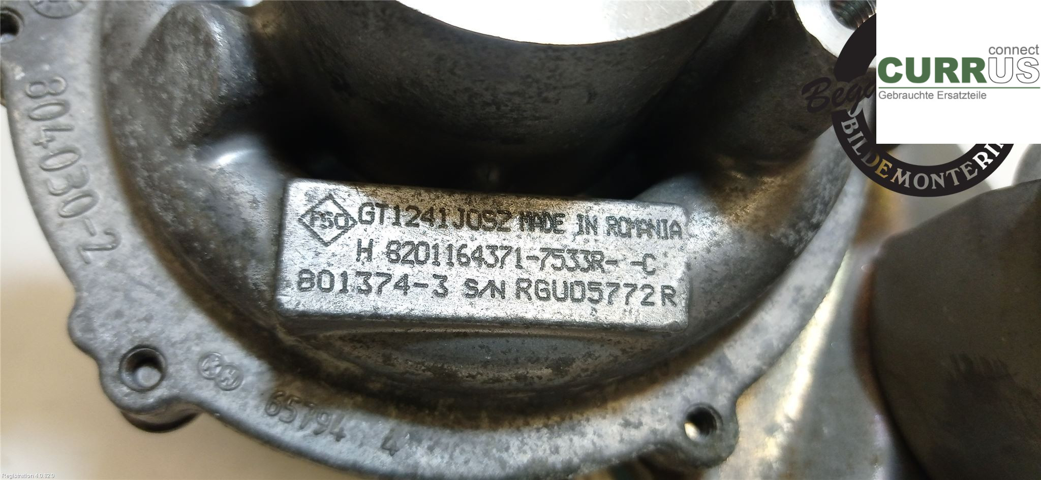 RENAULT KANGOO II  15-21 Turbo charger 144116137R K9K-608