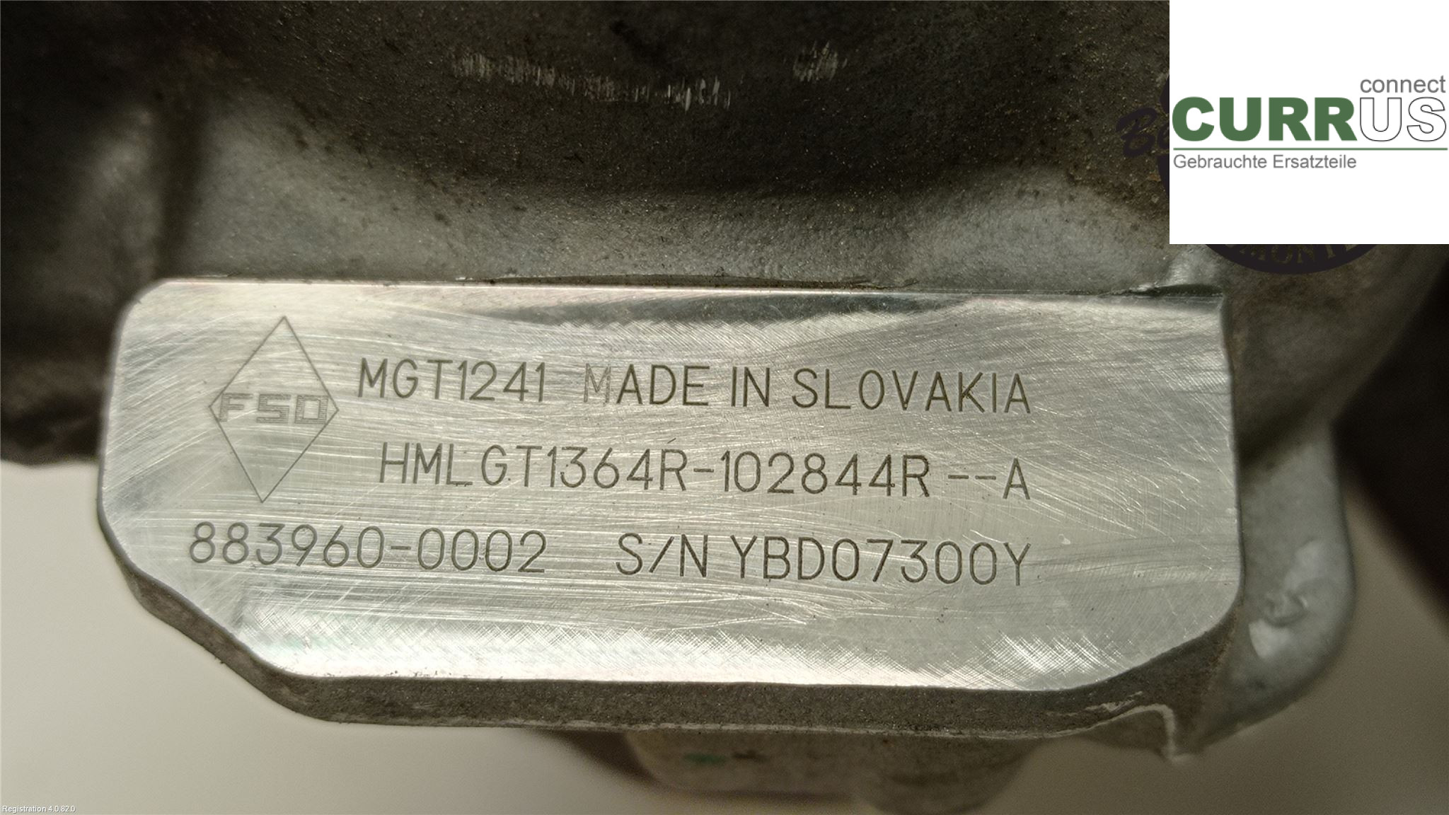 NISSAN QASHQAI  17-21 Turbosprężarka 1441100Q5F HR13