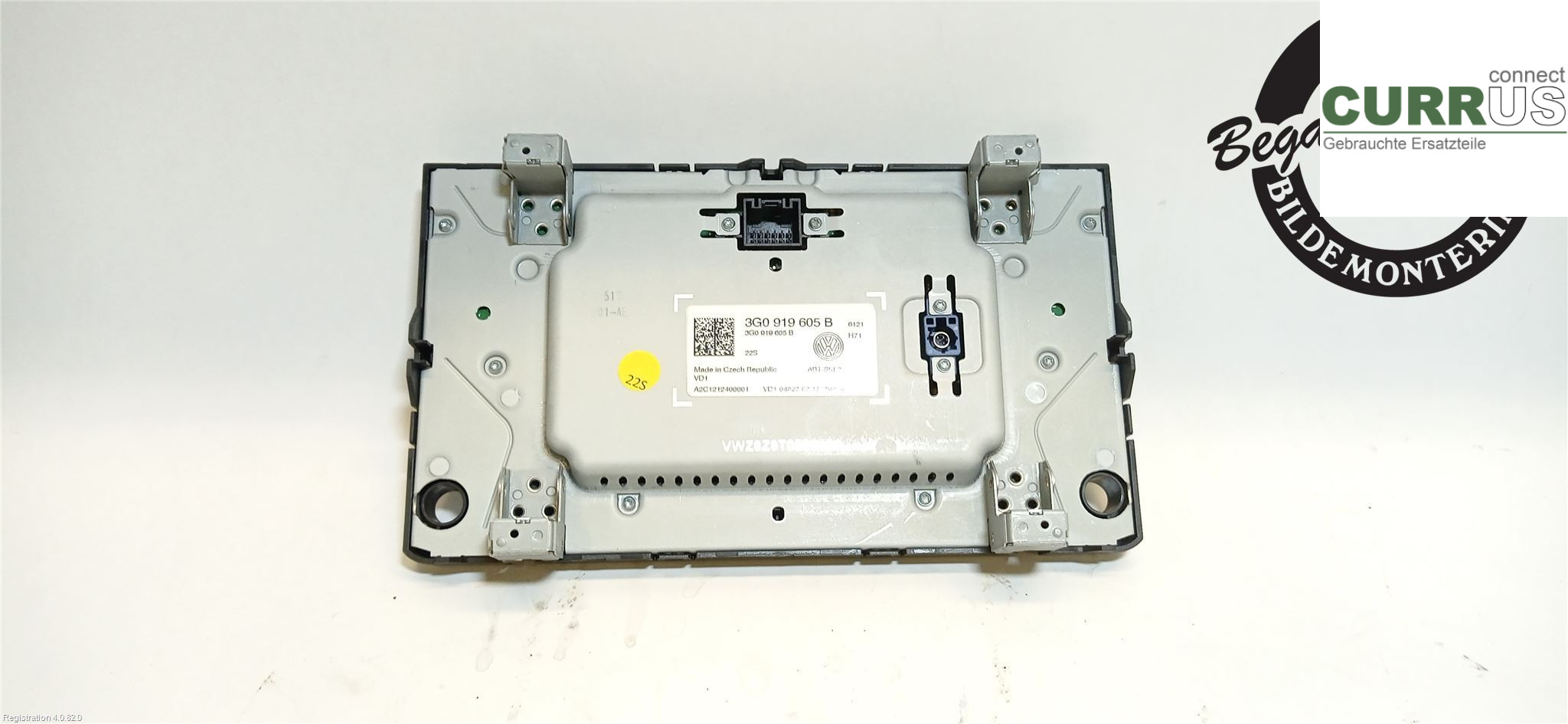 VW PASSAT  15-19 Radio CD / Multimedia panel 3G0919605B DFGA