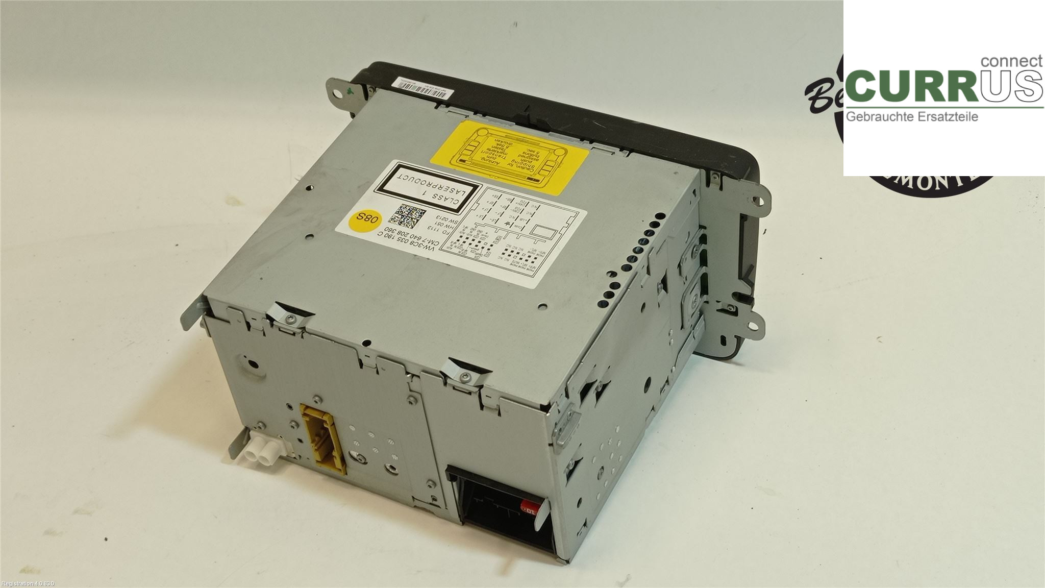 VW PASSAT  11-14 Radio-CD-/Multimedia-Panel 3C8035190C CFGC