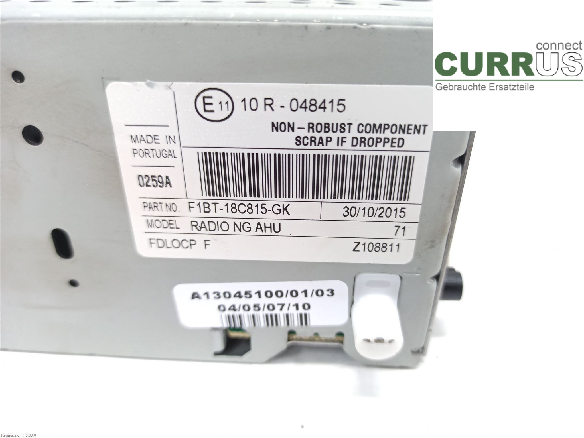 FORD FOCUS  15-18 Radio CD / Multimedia panel 2335495 M1DD