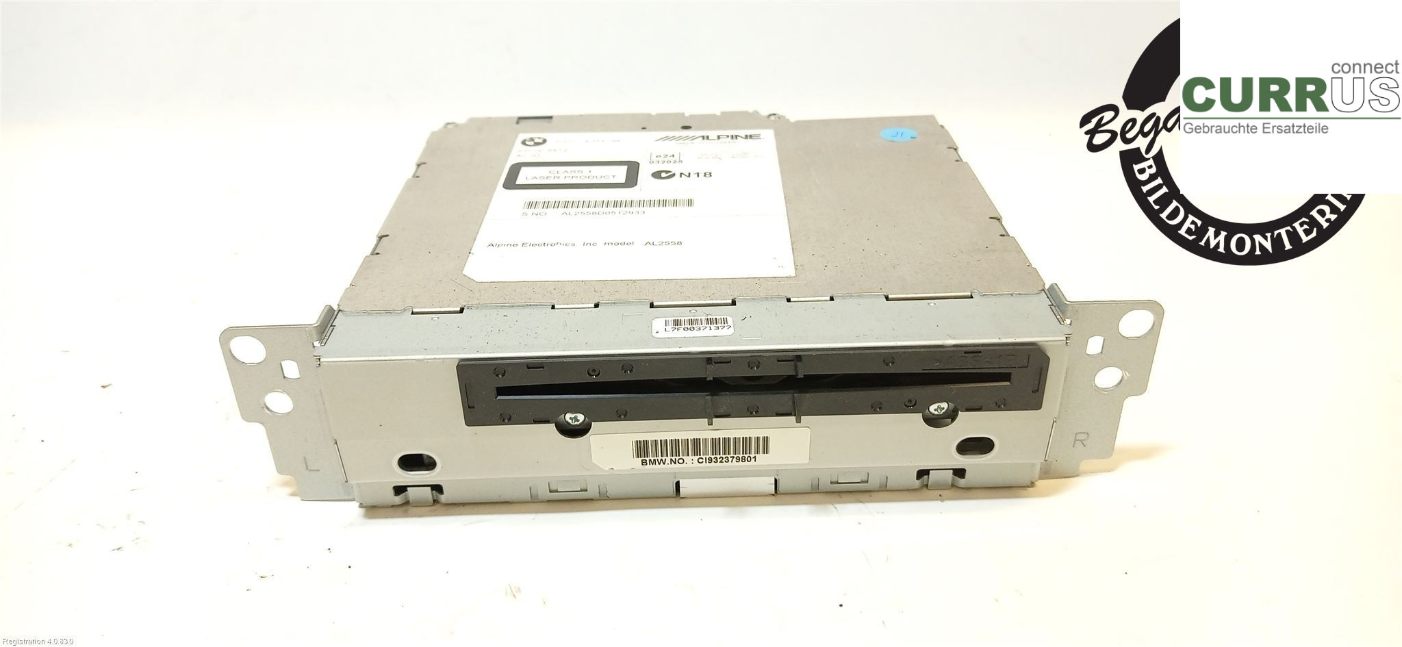 BMW X3 F25    10-17 Radio CD / panneau multimédia 65129317884 N47-D20C