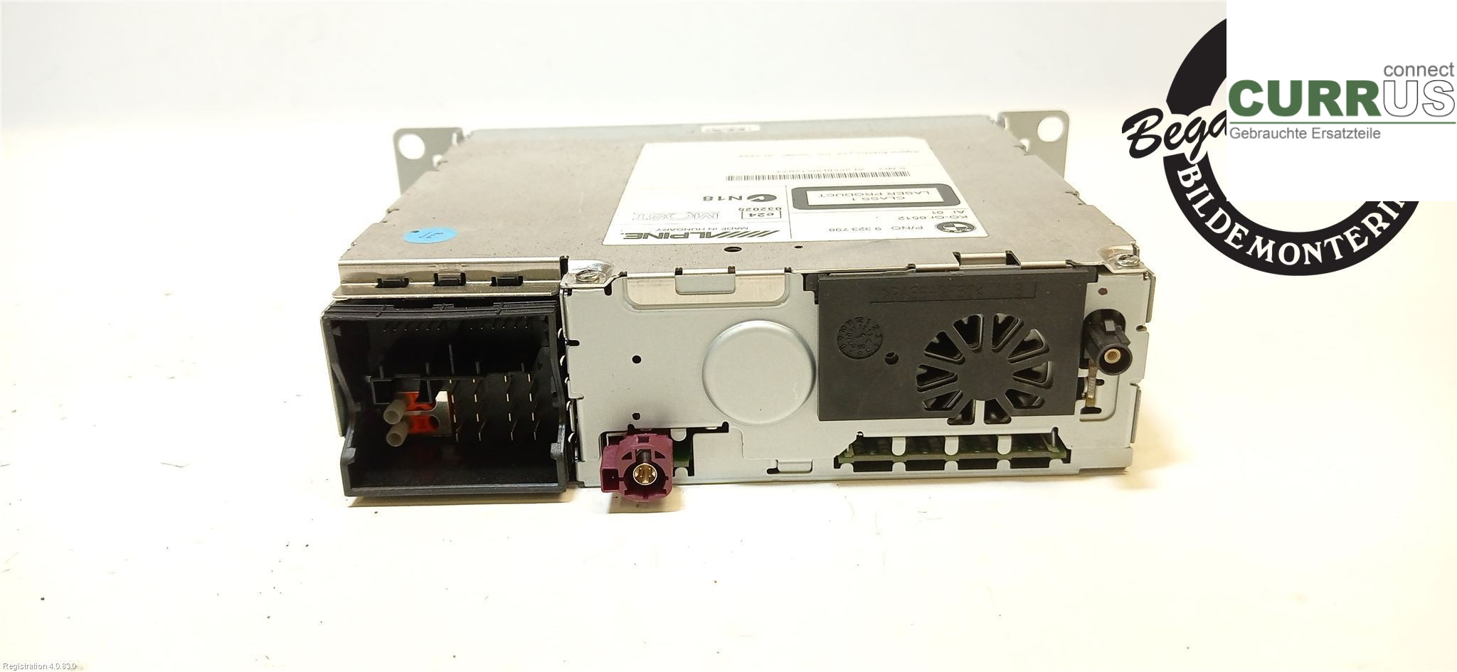 BMW X3 F25    10-17 Radio CD / panneau multimédia 65129317884 N47-D20C