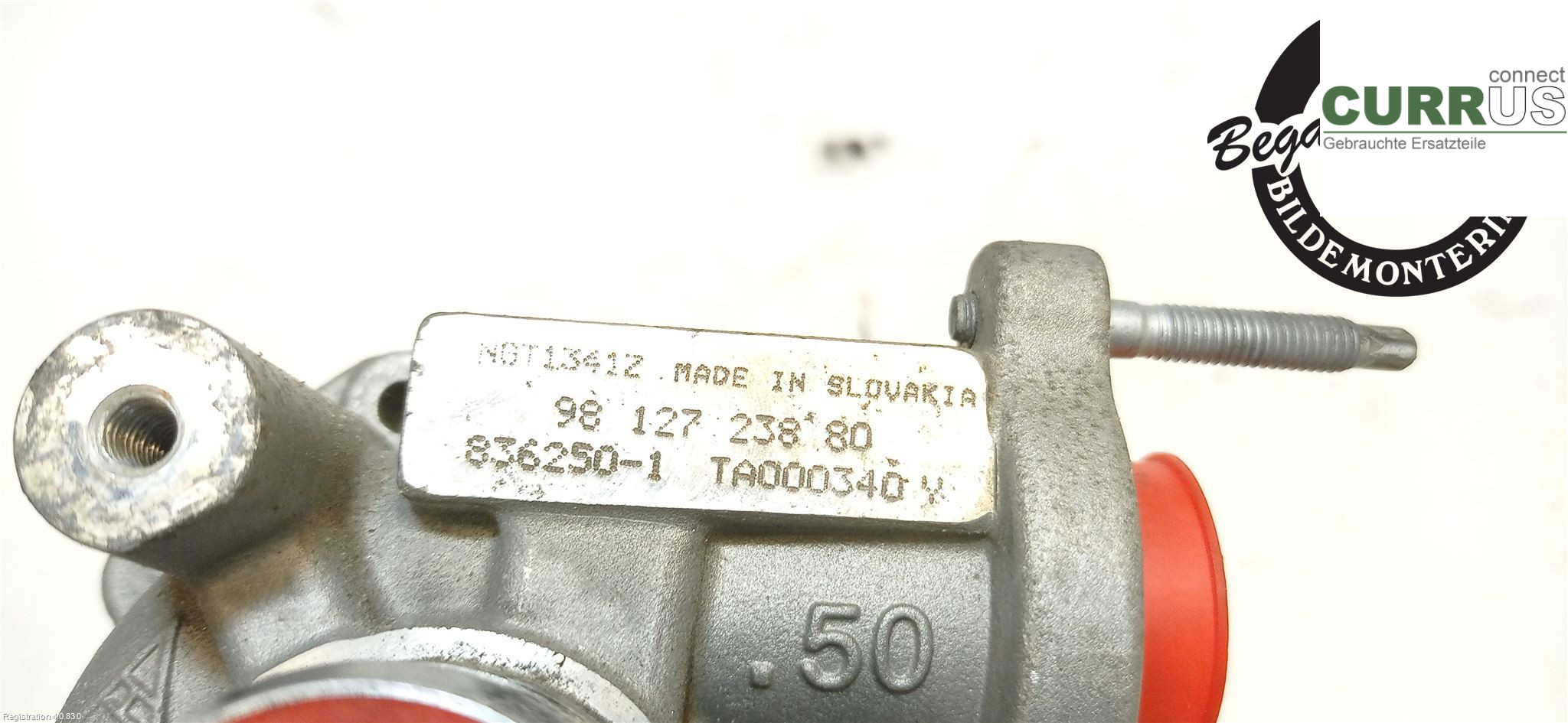 CITROEN C4 II  11-18 Turbocompresseur 9818479380 HNY