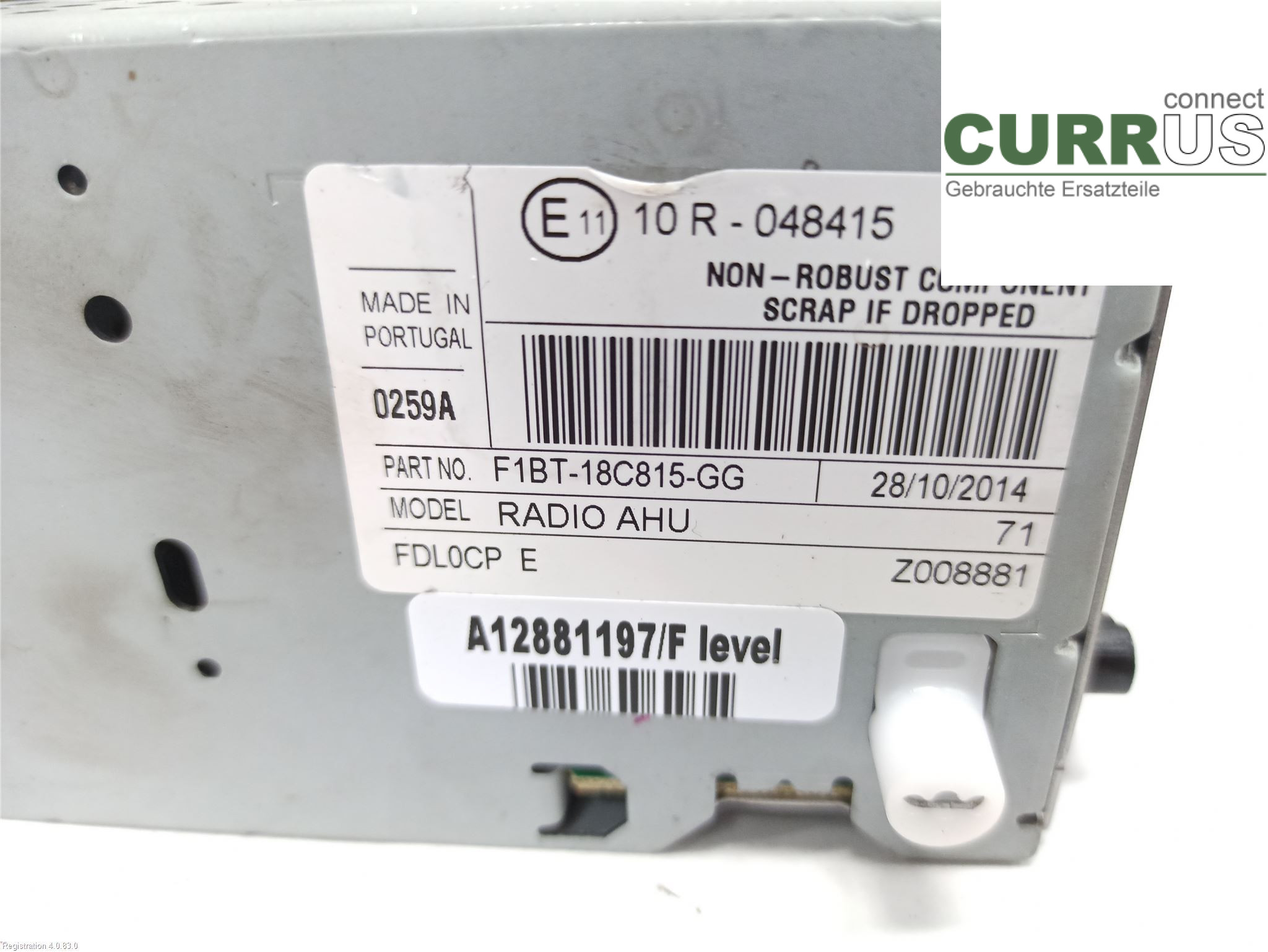 FORD FOCUS  15-18 Radio-CD-/Multimedia-Panel 2335495 M1DD
