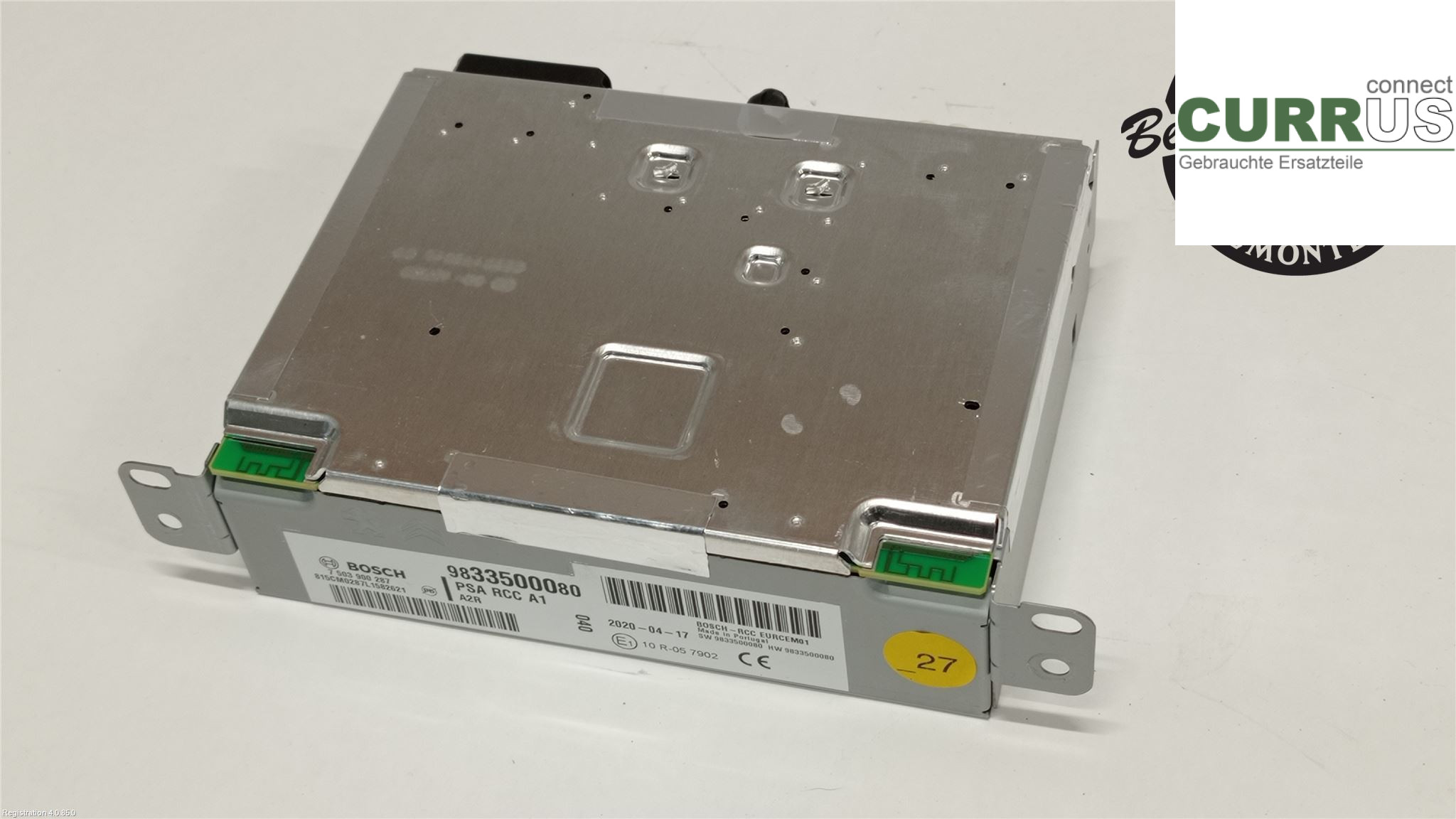 CITROEN C3 17-24 Radio CD / Multimedia panel 16 684 843 80 HMR