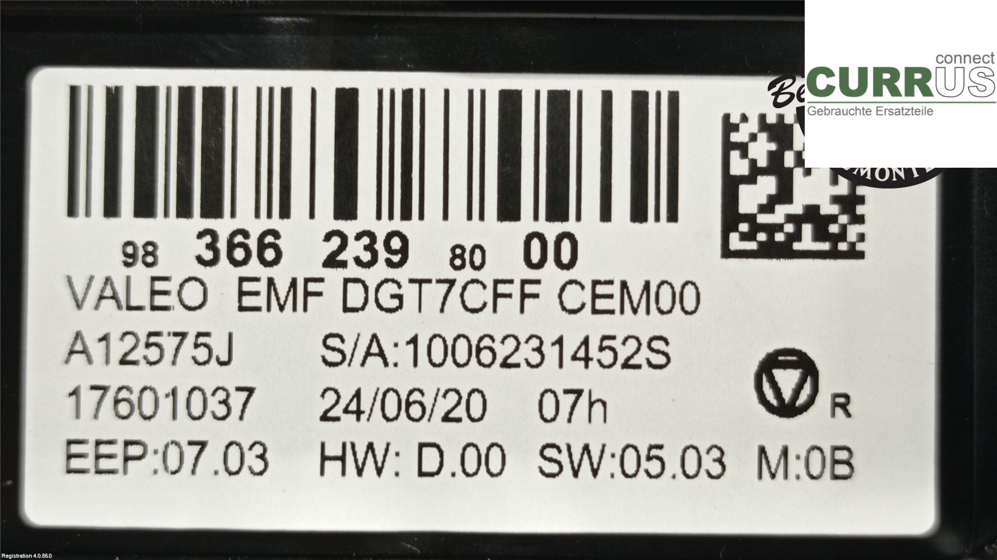 CITROEN C3 17-24 car-part-types.display 98389128XU HMR