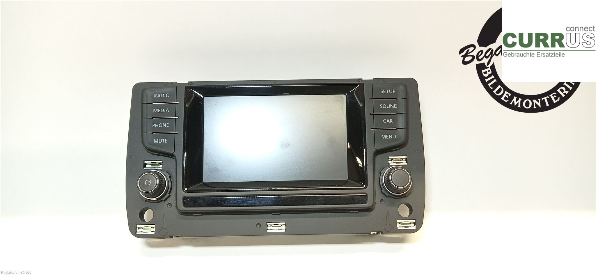 VW GOLF / E-GOLF VII 13-20 Radio-CD-/Multimedia-Panel 5G0919605 CUNA