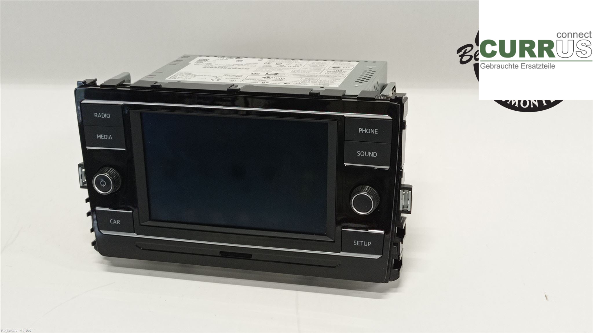 VW POLO VI 18- Radio CD / Multimedia panel 17A 035 869  CHZL