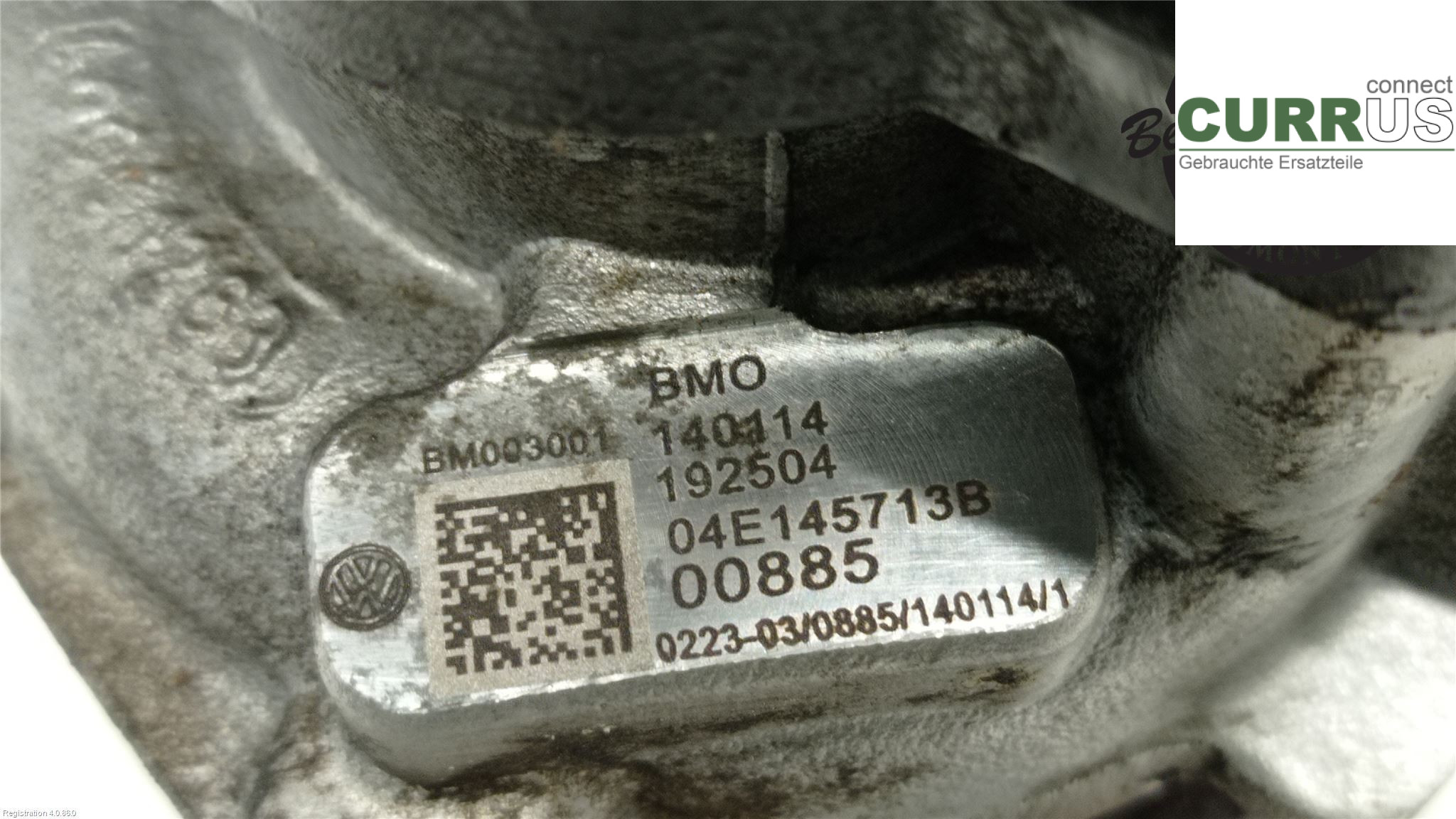 VW GOLF / E-GOLF VII   13-20 Turbo charger 04E 145 722 E CJZA