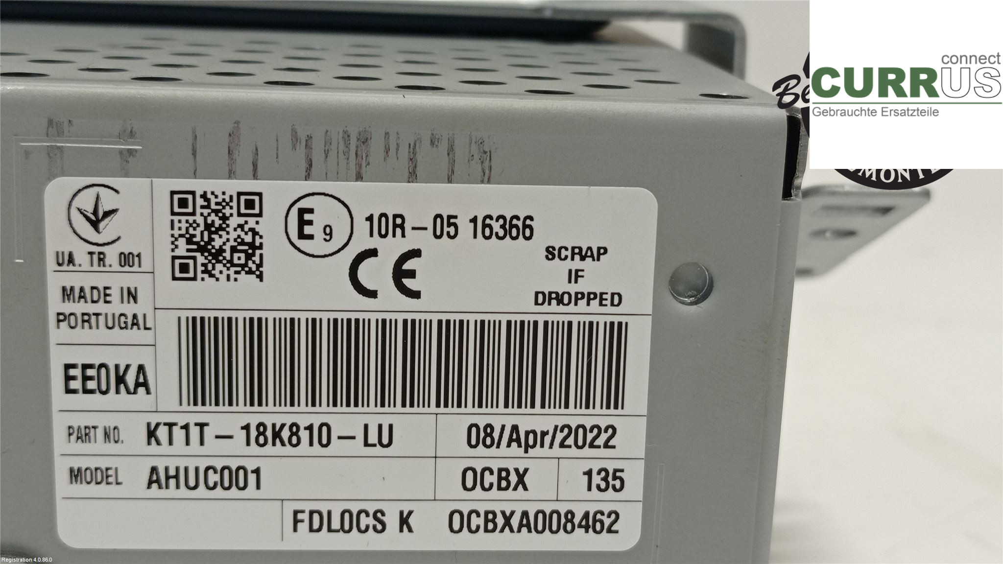 FORD TRAN./TOURN CONNECT 13- Radio CD / Multimedia panel 2695707 Z2GA