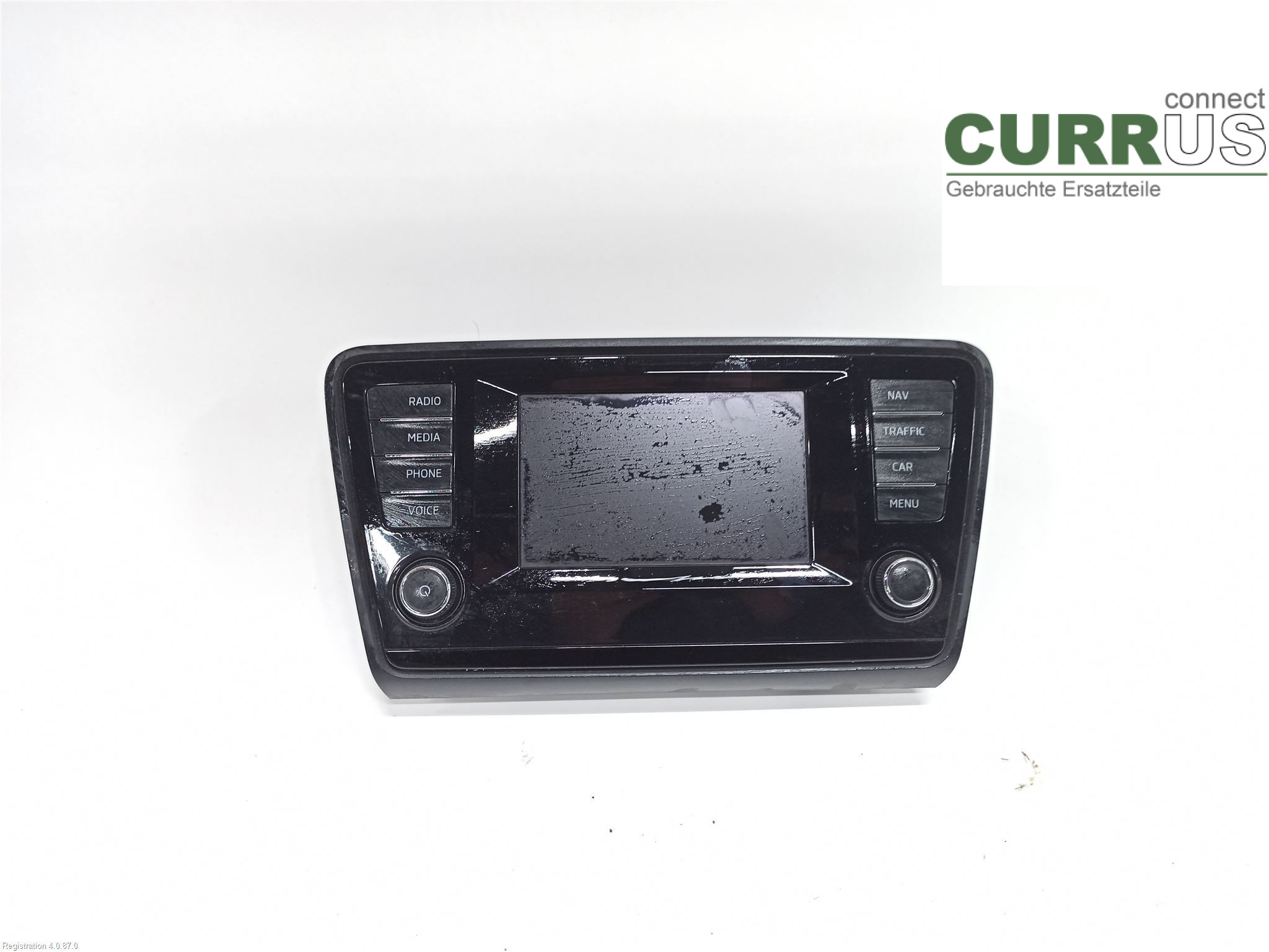 SKODA OCTAVIA  13-20 Radio-CD-/Multimedia-Panel 5E0 919 605 D CUPA
