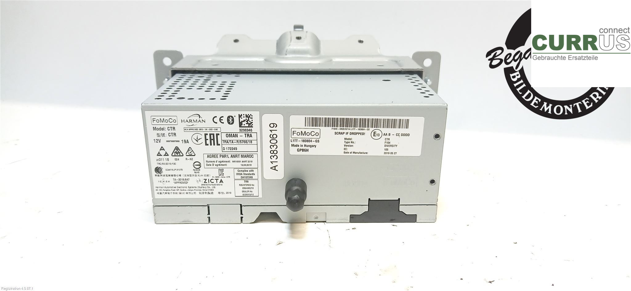 FORD FIESTA  18-23 Radio CD / multimediepanel 2637029 SFJN