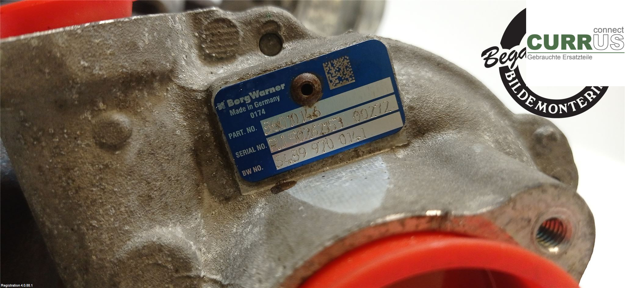 VOLVO V70    14-16 Turbo charger 36010146 D5244T12