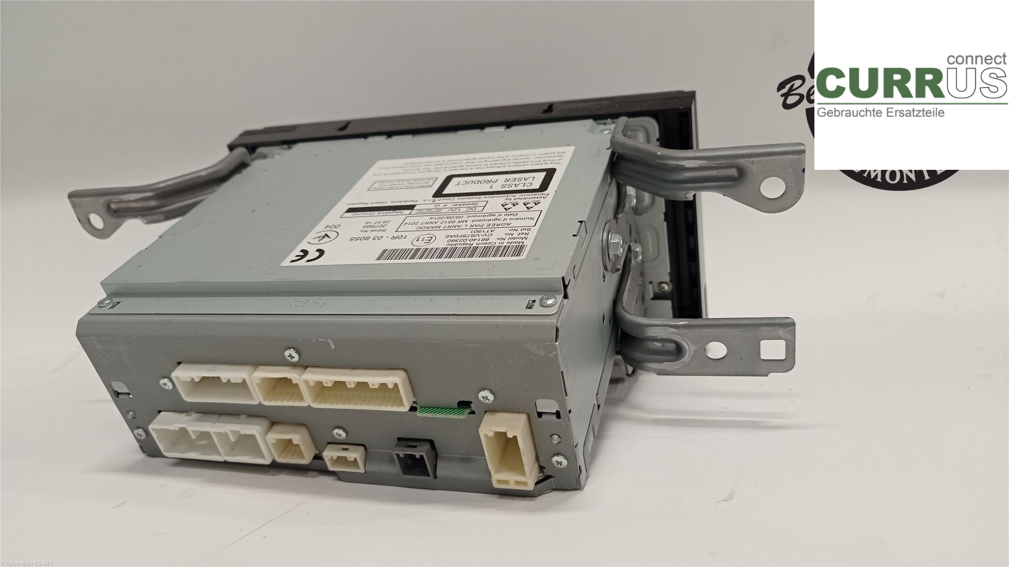 TOYOTA AURIS      13-19 Radio CD / Multimedia panel 8614002360 2ZR-FXE