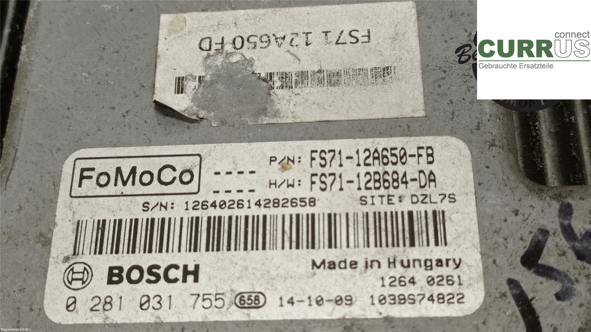 FORD MONDEO    15- Motorstyringsenhed Diesel (ECU) 1880812 U3CA