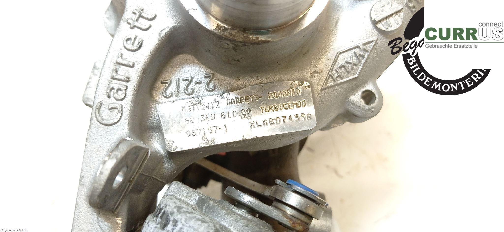 PEUGEOT 3008  17-24 Turbocompresseur 98 360 811 80  HNS