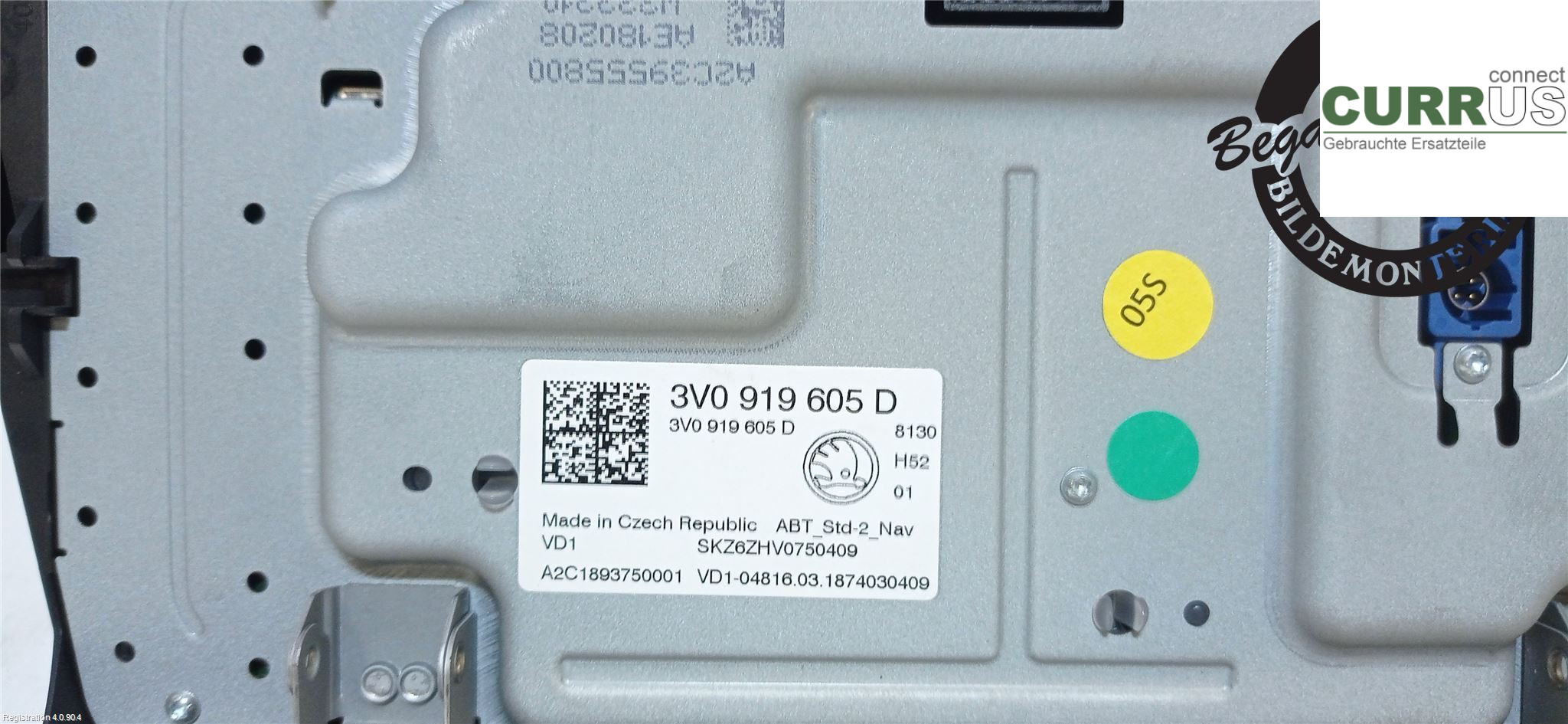 SKODA SUPERB 16-24 car-part-types.display 3V0 919 605 D DFGA