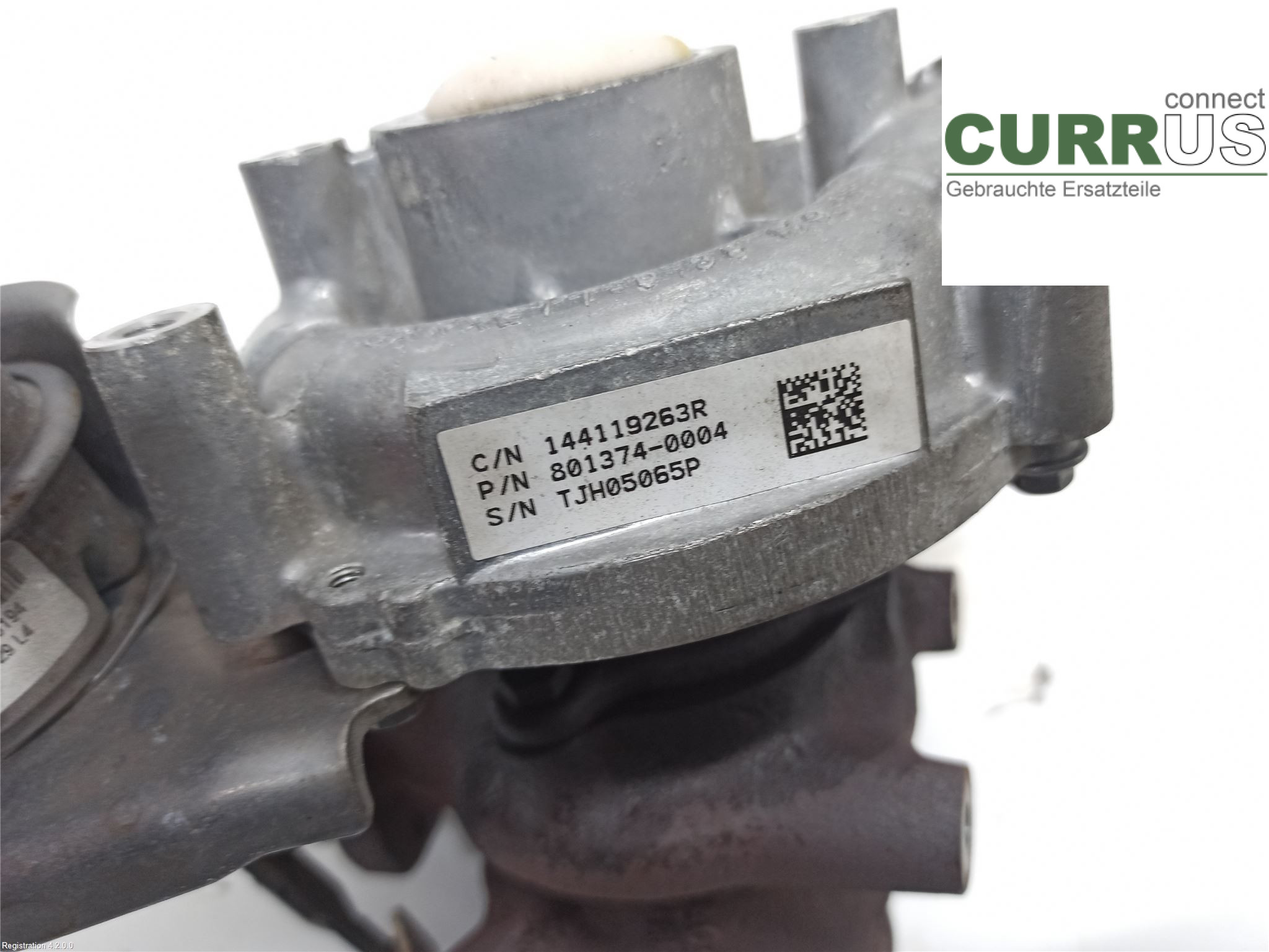 RENAULT KANGOO II  15-21 Turbo charger 144116213R K9K-628