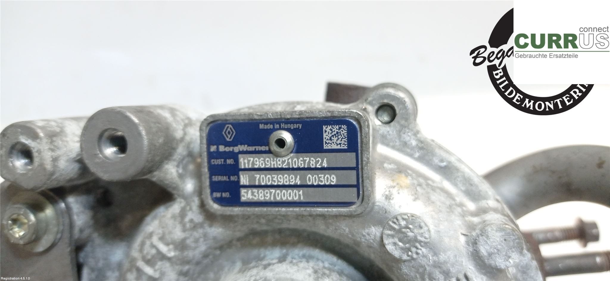 NISSAN QASHQAI+2  10-14 Turbosprężarka 1441100Q5J R9M