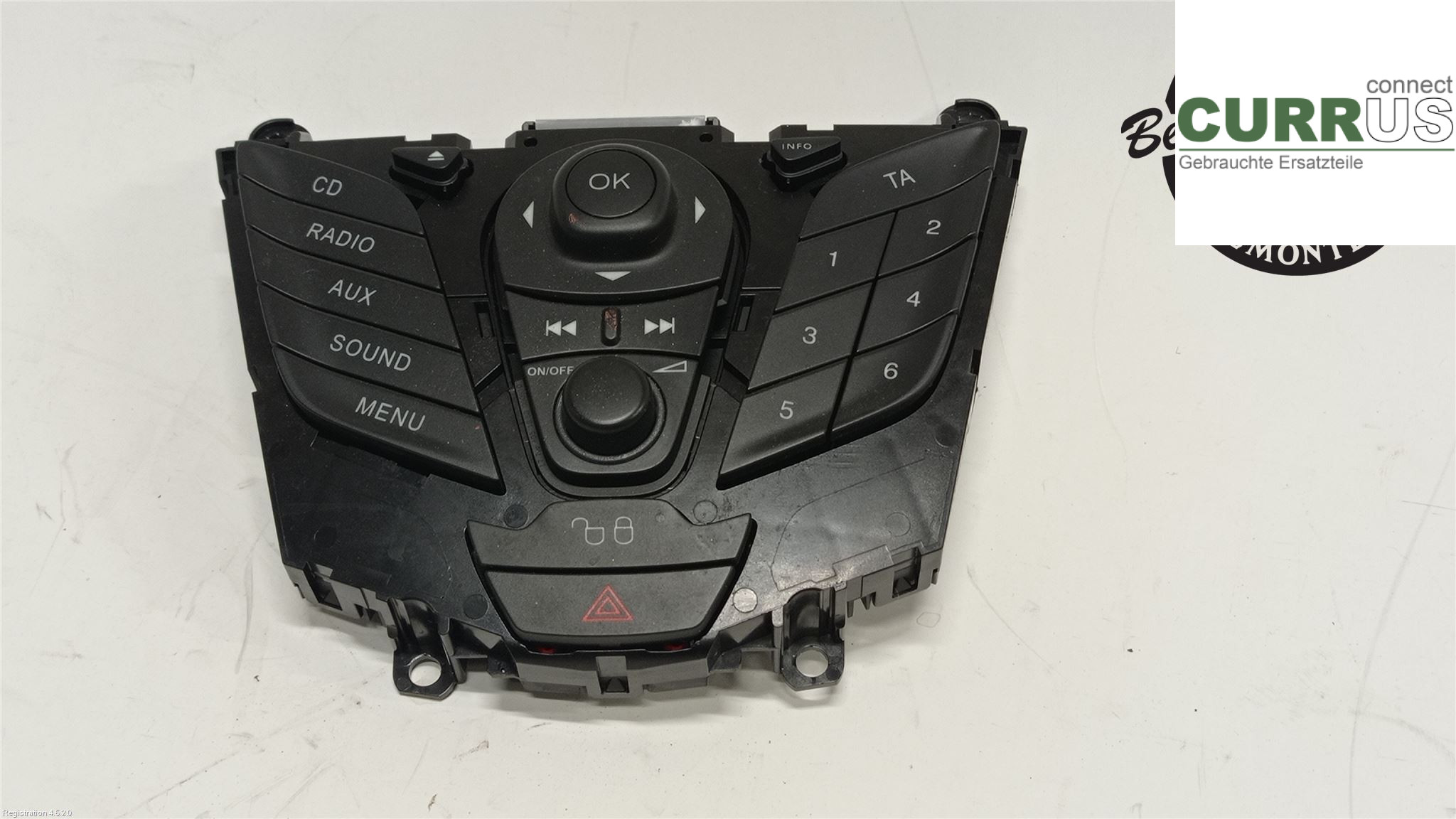 FORD FIESTA     09-12 Radio CD /Multimediapanel 1525122 SNJB