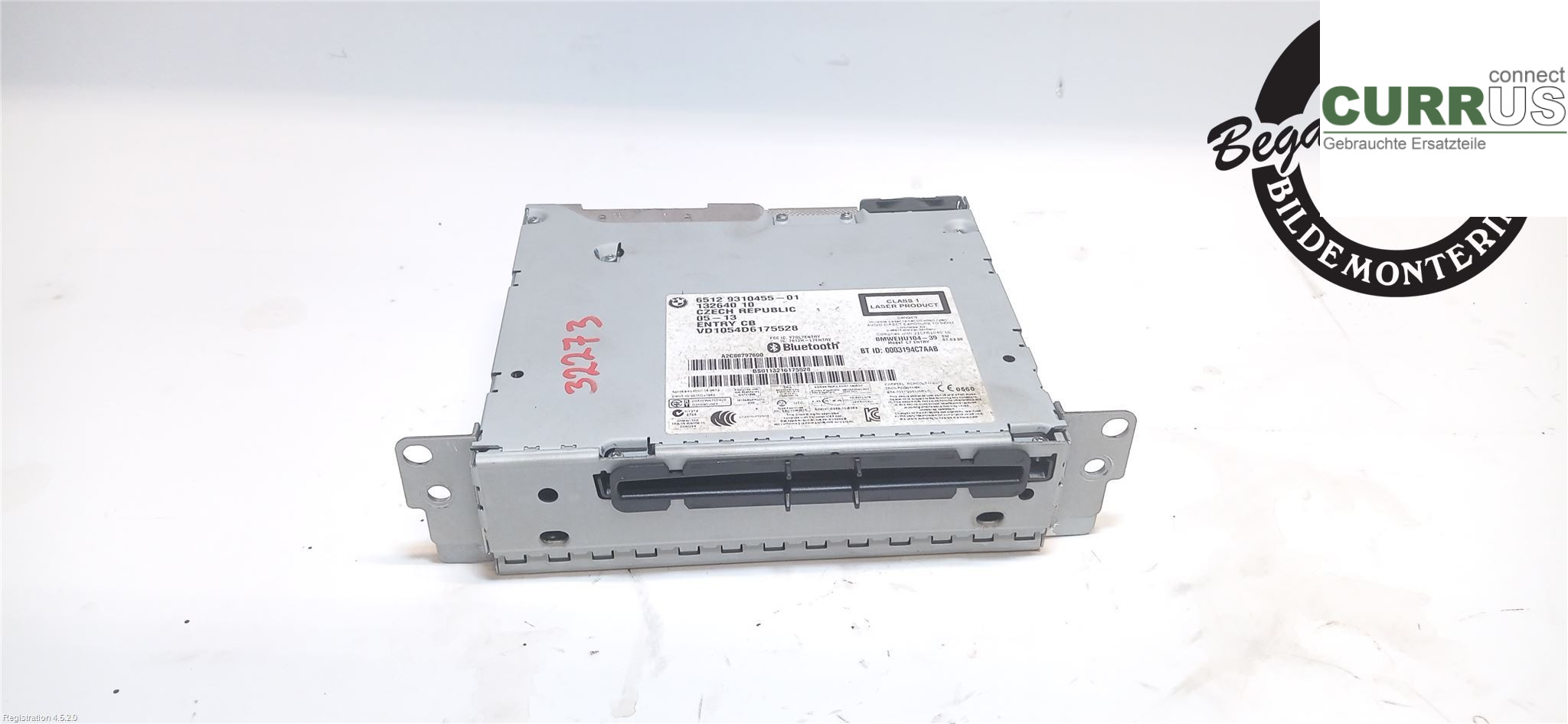 BMW 3 F30/F31/F80    12-19 Radio CD / Multimedia panel 65129357988 N47-D20C
