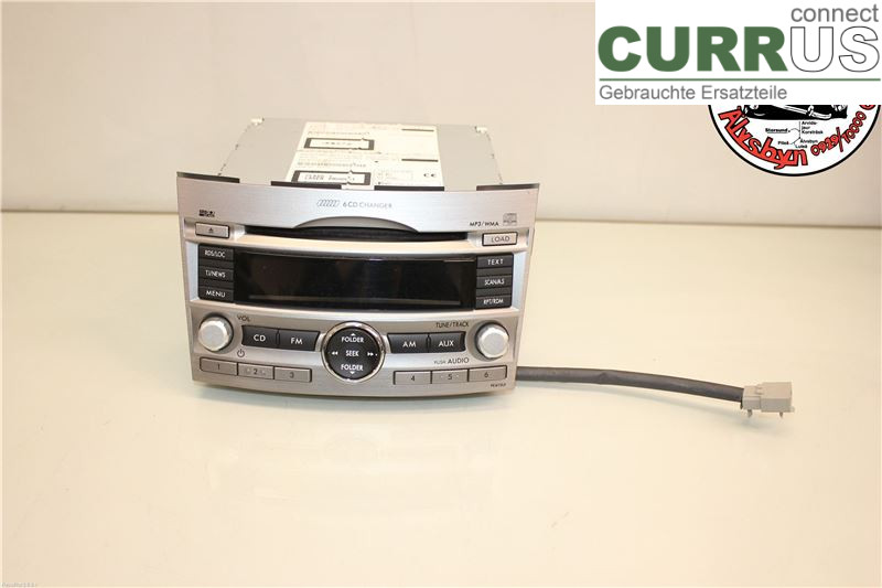 SUBARU OUTBACK 10-14 Radio CD / Multimedia panel 86201-AJ410 25 B4 123KW