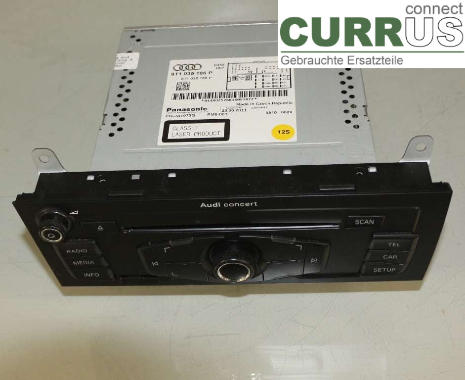 AUDI ALLROAD    09-16 Radio CD / Multimedia panel 8T1035186P 2,0TDI R4 170HK