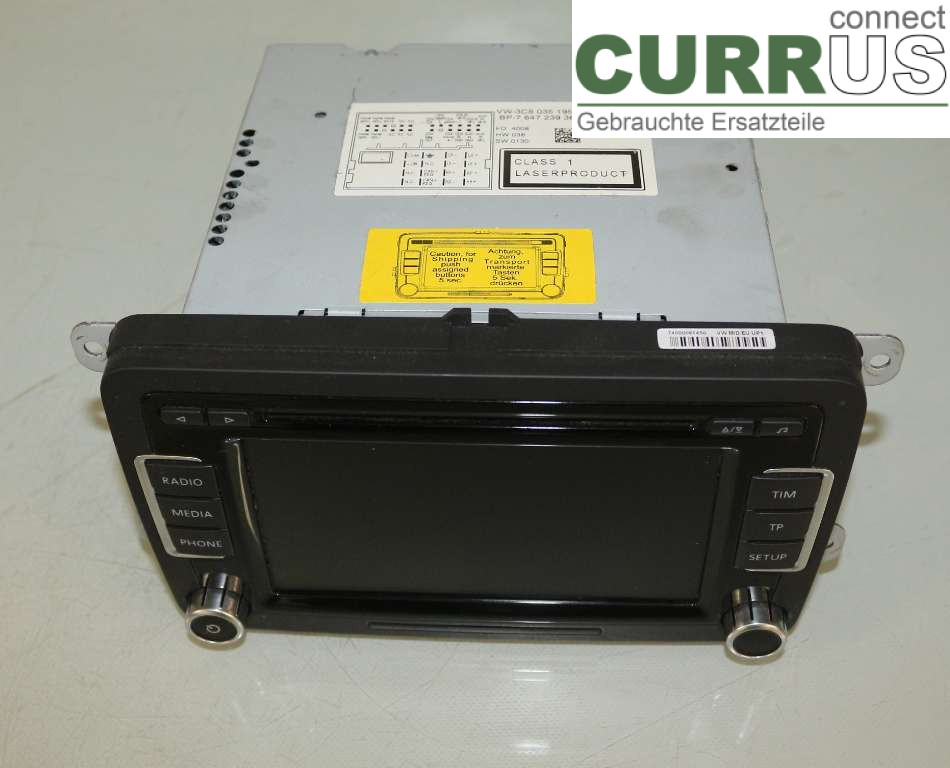 VW TIGUAN 07-16 Radio CD / Multimedia panel  2.0TDI R4 140HK