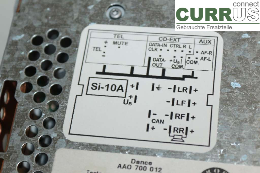 SKODA FABIA         07-14 Radio CD / Multimedia panel AAO700012 1.4 R4 86HK