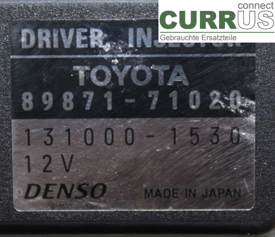 TOYOTA HILUX 05-16 Engine Control Unit Diesel (ECU) 89871-7120 3.0 D-4D 126KW