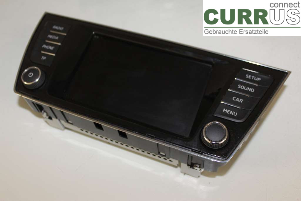 SKODA FABIA  15- Radio CD / multimediepanel 6V0919604 1,2TSI 90HK