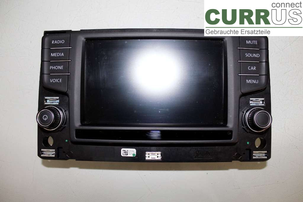 VW PASSAT  15-19 Radio CD / panel multimedialny 3G0919605B 2.0TSI 220HK
