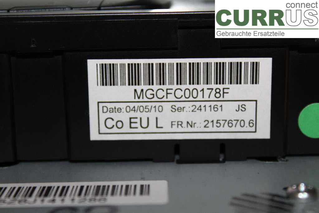 AUDI A4/S4  08-11 Radio CD / Multimedia panel 8T1057186PX 2,0TDIe 136hk