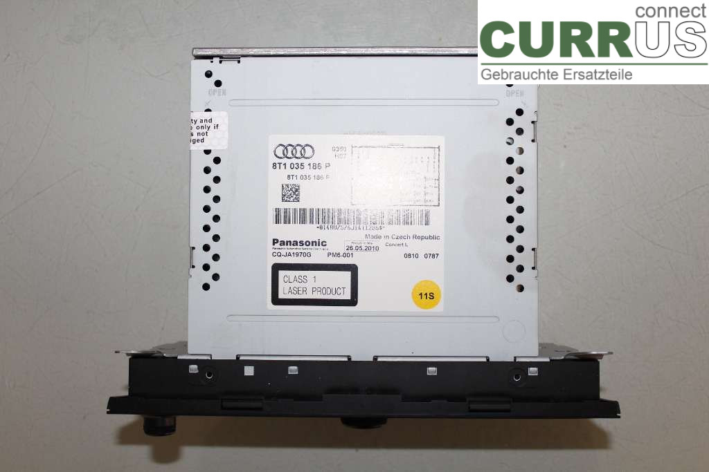 AUDI A4/S4  08-11 Radio CD / Multimedia panel 8T1057186PX 2,0TDIe 136hk