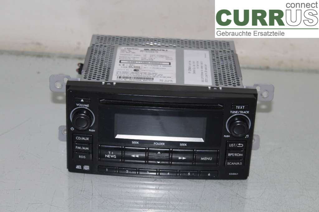 SUBARU STI RACING Radio CD / Multimedia panel 86201-FG420 2.5I WRX 301HK