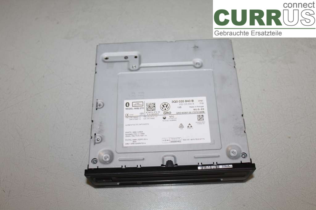 VW TIGUAN 16-24 Radio CD / Multimedia panel 3Q0035840B 2.0TDI 190HK