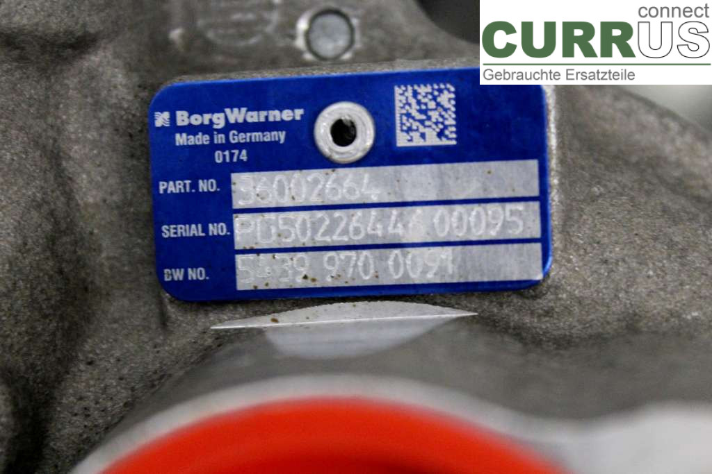 VOLVO XC70  14-16 Turbo charger 36012552 D4 2,4 163HK
