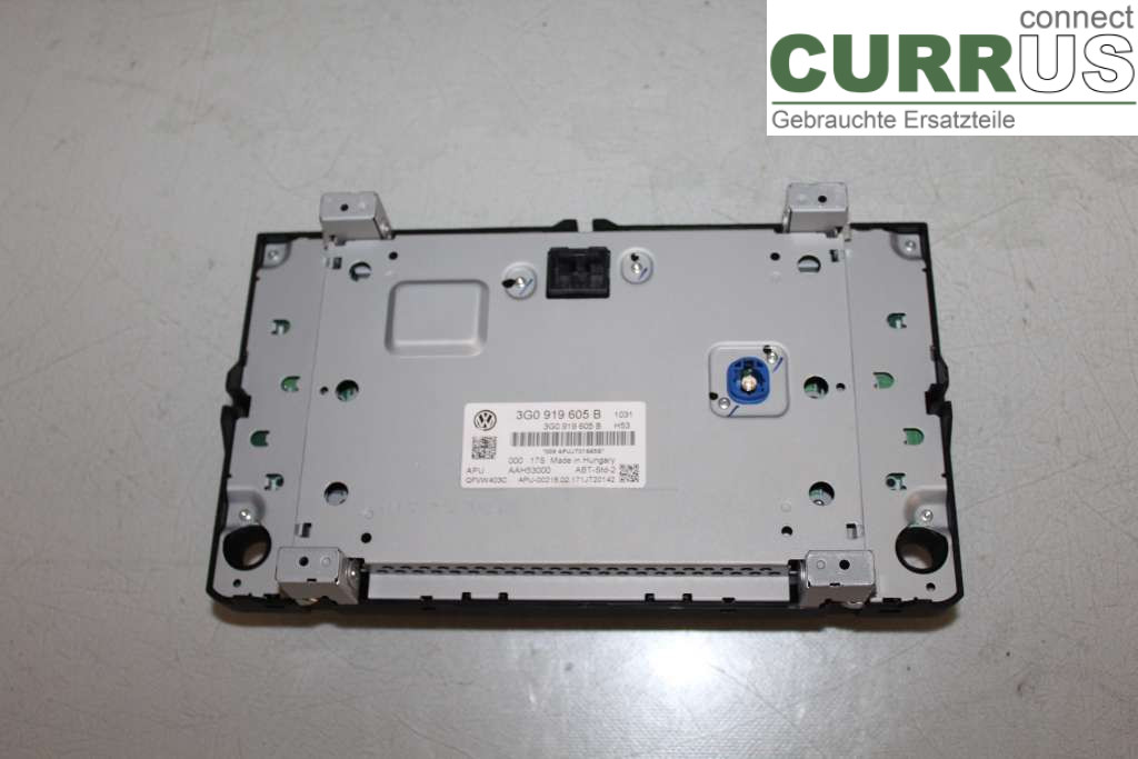 VW PASSAT  15-19 Radio CD / Multimedia panel 3G0919605B 2.0TDI 190HK