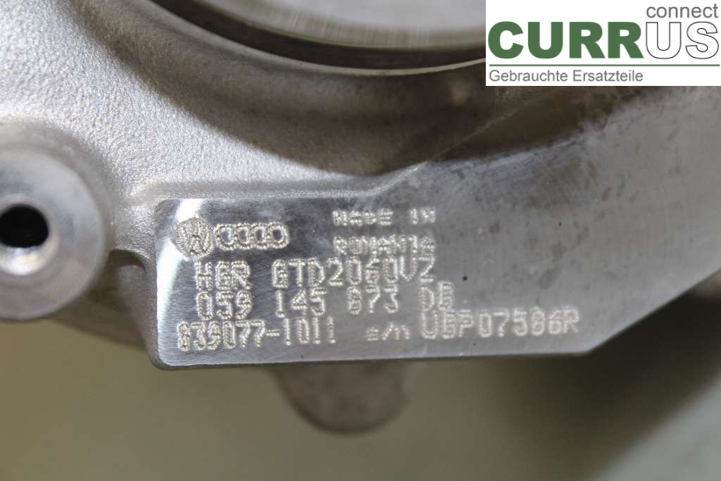 VW AMAROK  10-22 Turbo charger 059145873CL 3.00TDI 224HK