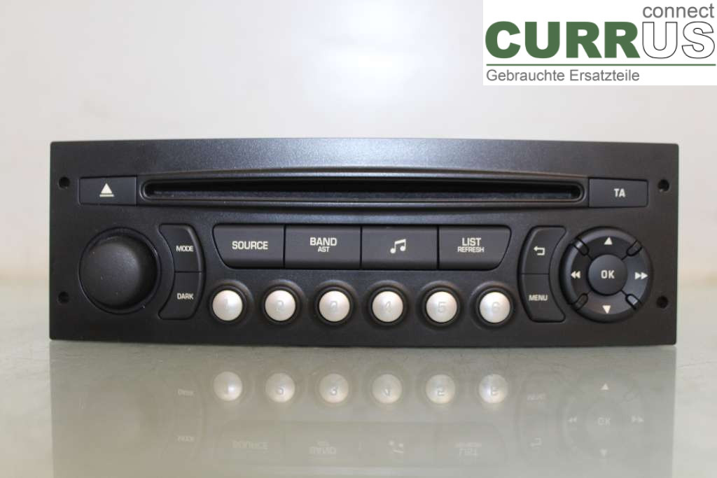 PEUGEOT PARTNER 16-18 Radio CD / multimediepanel 1616144880 1.6HDI 99HK