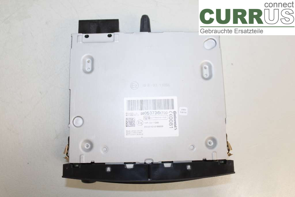 PEUGEOT PARTNER 16-18 Radio CD / multimediepanel 1616144880 1.6HDI 99HK