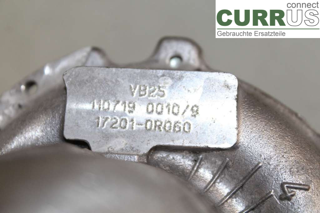 TOYOTA AVENSIS   09-15 Turbo charger 17201-0R060 2.2 D4D