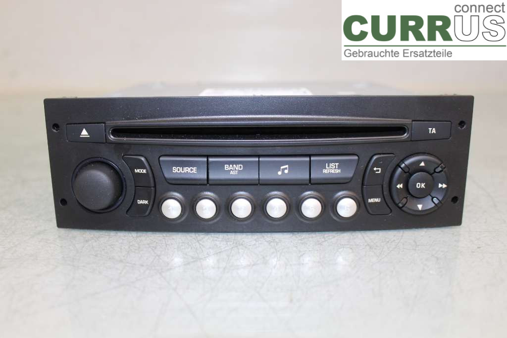 PEUGEOT PARTNER 16-18 Radio CD / multimediepanel 1616144880 1.6HDI 99HK