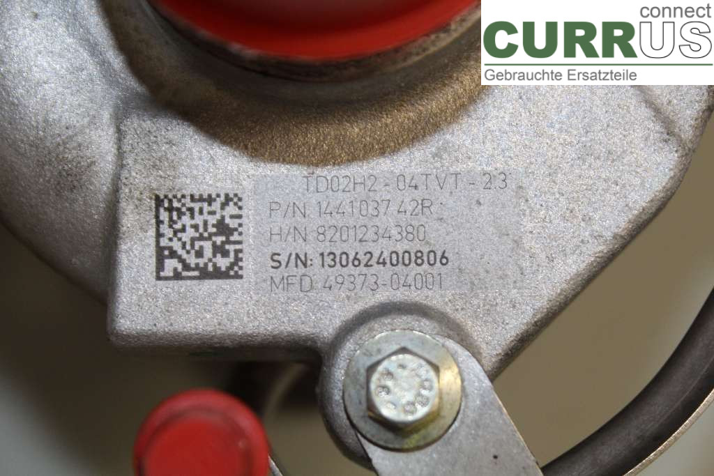 RENAULT CAPTUR 13-19 Turbo charger 144108035R 0,9TCE 90HK