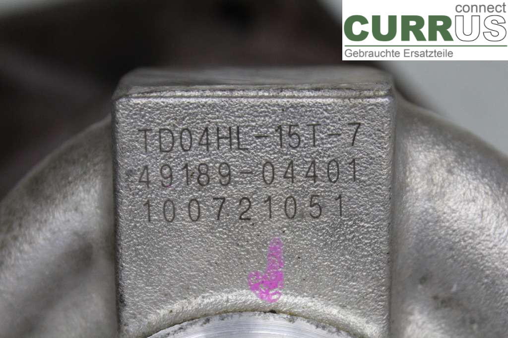 MITSUBISHI LANCER  07- Turbolader 1515A191 2.0T 239HK